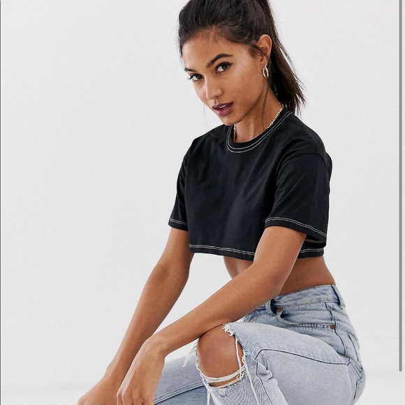 ASOS super crop t-shirt